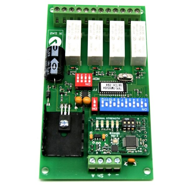 ELSEMA 151MHz - 4 CH RECEIVER 12VDC - FMR15104 - Image 2