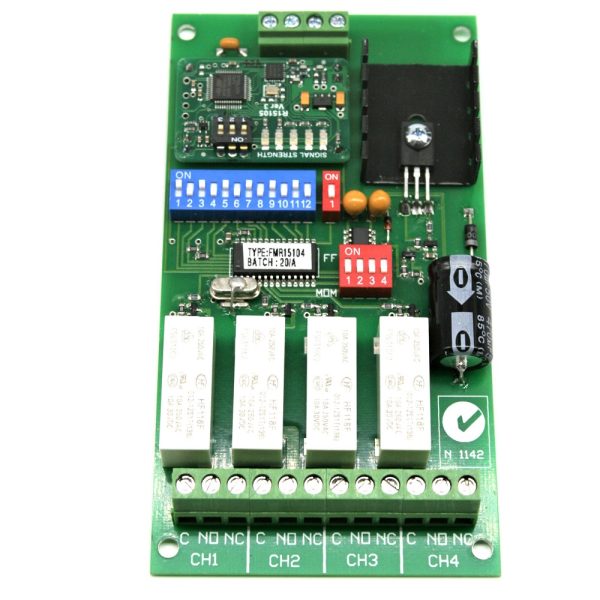 ELSEMA 151MHz - 4 CH RECEIVER 12VDC - FMR15104 - Image 4