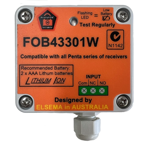 Elsema FOB43301W - Hardwired Pentafob Transmitter - Image 6
