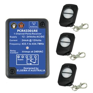 Elsema FOBKIT FOB43302 with 1 Ch Pre Wired Receiver