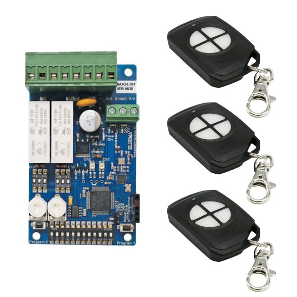 Elsema FOBKIT FOB43304 with 2 Ch Wire In Receiver