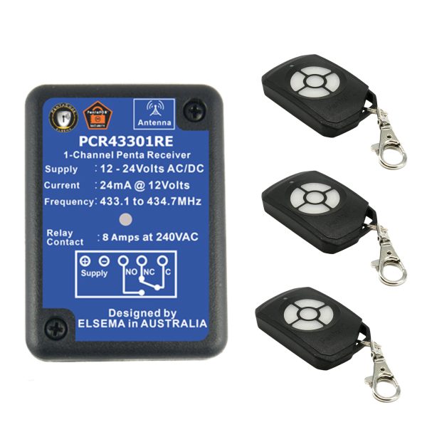 Elsema FOBKIT FOB43305 – 1 ch Pre Wired Receiver