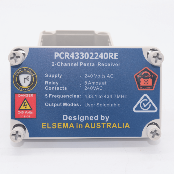 Elsema Penta 2 Ch Receiver 240V with enclosure case - PCR43302240RE - Image 6