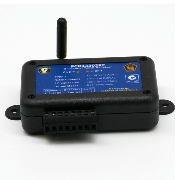 Elsema Penta 2 Ch Receiver 12-24V PCR43302RE - Image 2