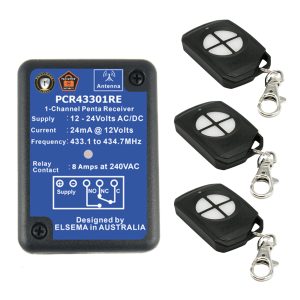 Elsema FOBKIT FOB43304 with 1 Ch Pre Wired Receiver