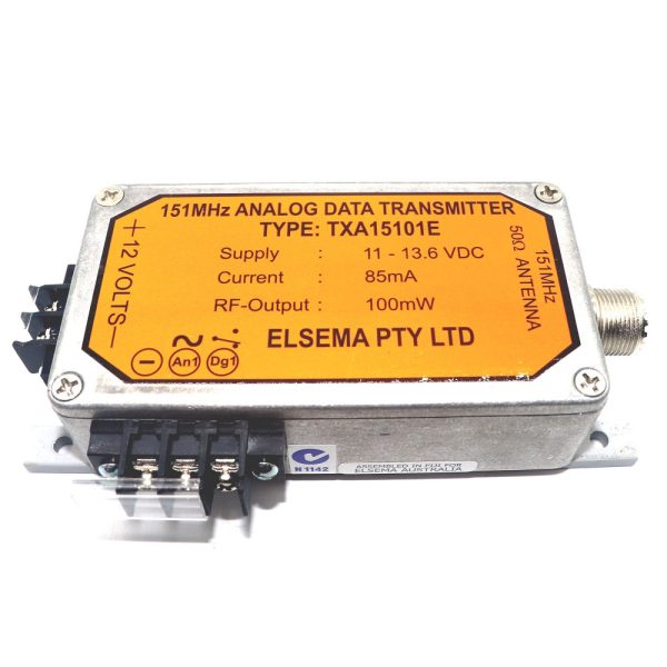 Elsema 151MHz Analog Transmitter and Case - TXA15101E - Image 2