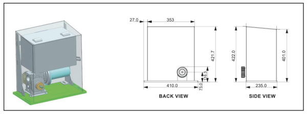 Elsema iS1500 Sliding Gate Kit - Image 8