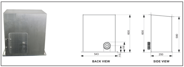 Elsema iS1500LV Sliding Gate Kit - Image 6