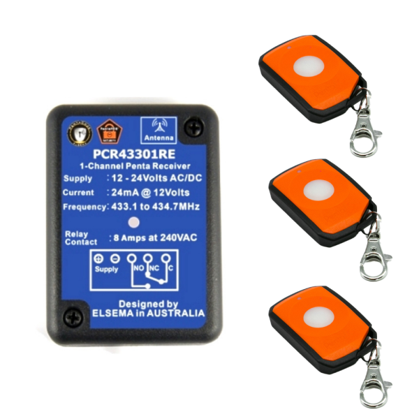 Elsema FOBKIT FOB43301 with 1ch Pre Wired Receiver - Image 14