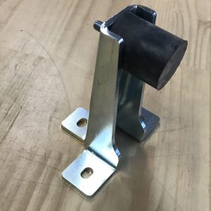 Gate Stop Bolt Down w/ Rubber Stop (Adjustable Height)