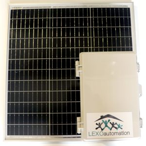 LEXO 12v Solar kit with 40w Panel 12.0ah Battery