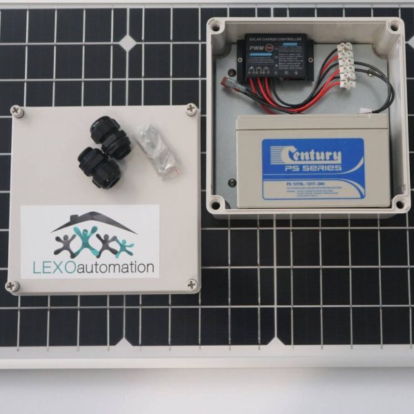 LEXO 12v Solar kit with 40w Panel 7.0ah Battery - Image 10