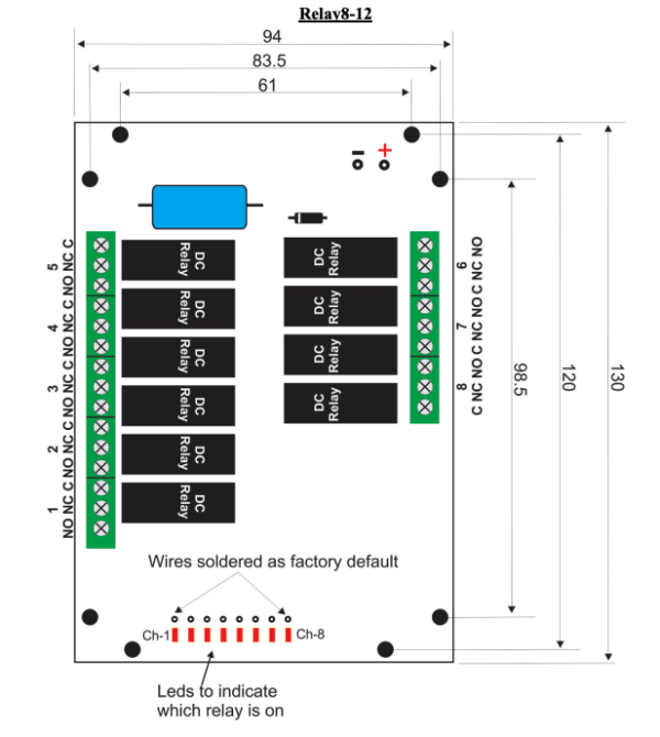 Elsema Relay 8-12V - Auxiliary Relay Module - Image 2