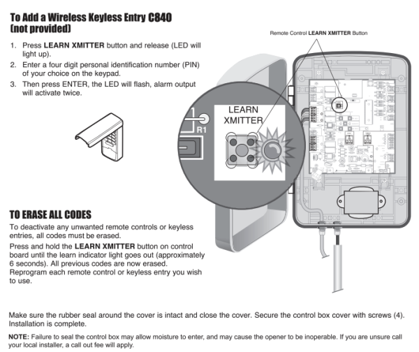 Code Ezy Magicode - Merlin Aftermarket Remote - Image 11