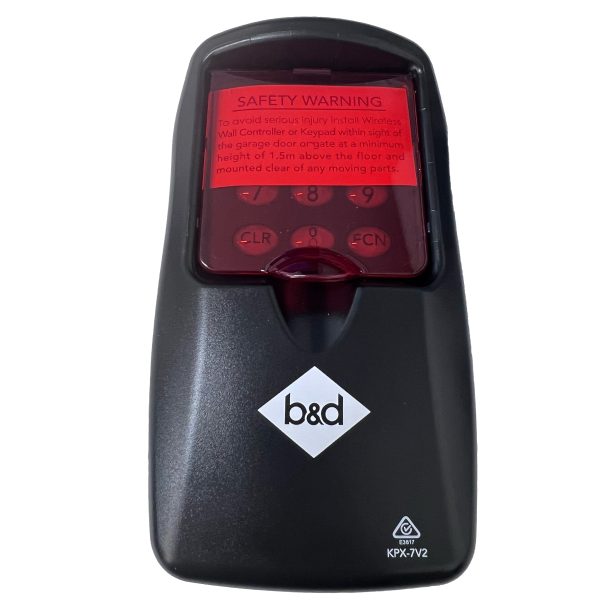 B&D KPX7 Tri-Tran Keypad - Image 4