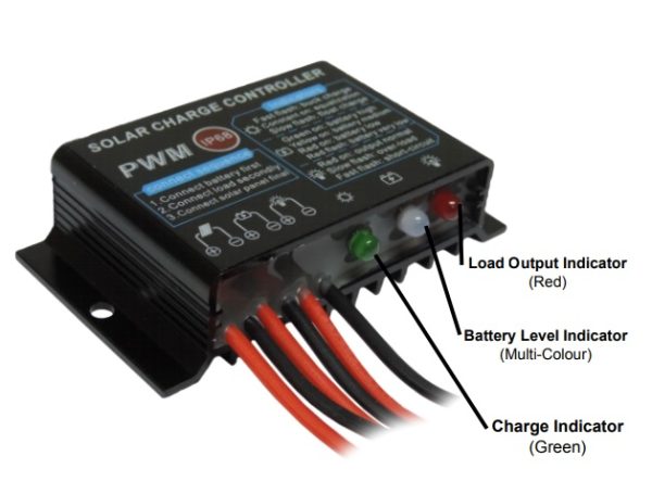 IR220 Solar Charge Controller 12/24V (20A) - Image 3
